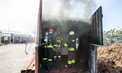 Büyükşehir’den fabrika itfaiyecilerine özel eğitim