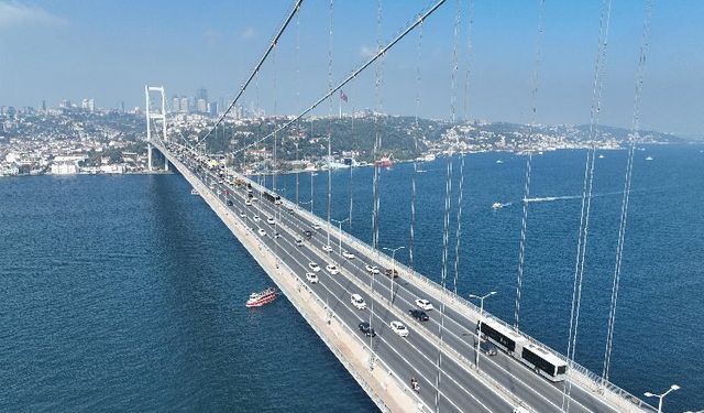Türkiye'de en çok araç FSM Köprüsü'nden geçiyor